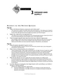 Economics Chapter 3 Homework Frigid Florida Winter Bad News For Tomato