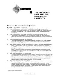 Economics Chapter 9 Homework The Capital And Financial Account Balance Equals
