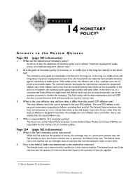 Economics Chapter 14 Homework Explain The Conflict Among These Goals The