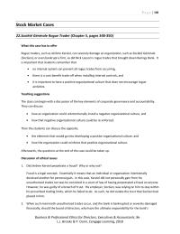 Accounting Chapter 5 What this case has to offer Rogue traders