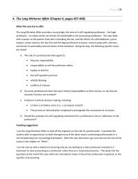 Accounting Chapter 6 The Lang Michener Affair provides a surprisingly rich