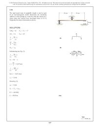 Mechanical Engineering Chapter 5 Homework If determine the distance hof placement at the end