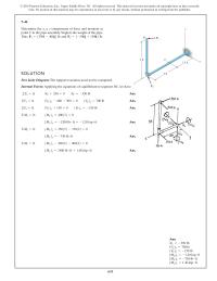 Mechanical Engineering Chapter 7 Homework The negative signs indicates that Nx, Vy, My&nbsp;