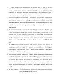 Management Chapter 3 Homework Mustang Was Originally Produced Highly Automated Production