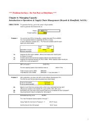 Management Chapter 6 Homework The Construction Company Has Given Will Three