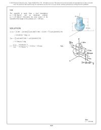 Mechanical Engineering Chapter 9 Homework The Assembly Made From Steel Hemisphere