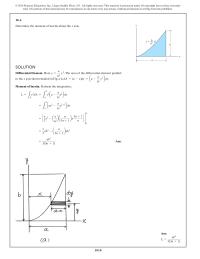 Mechanical Engineering Chapter 10 Homework&nbsp;Moment of Inertia. Perform the integration,