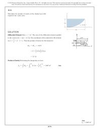 Mechanical Engineering Chapter 10 Homework The coordinates of the centroid for this element