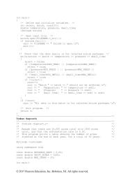Chapter 5 Homework Int Main Define And Initialize Variables Int