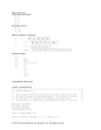 Chapter 7 Homework Maxindex 20 Double Interpolate double Int X Double
