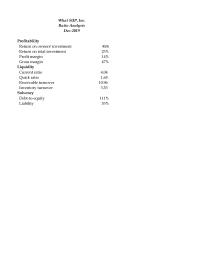 Accounting Chapter 3&nbsp;Current ratio&nbsp;Quick ratio&nbsp;Receivable turnover