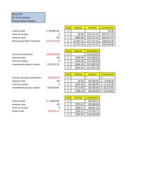 Accounting Chapter 7 Interest Rate Term In Years Investment Value