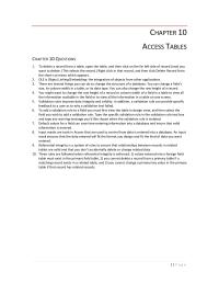 Accounting Chapter 10 Input masks are tools in Access that are used