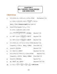 Design Chapter 7 Homework Engine Problem 740 Initial Input Data Power