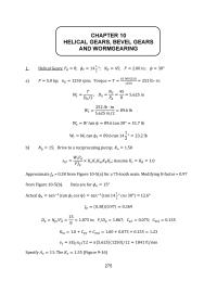 Design Chapter 10 Homework Cast Iron Class 40 278 Specify Class