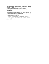 Chapter 8 Note use of conditioned events for the address setup