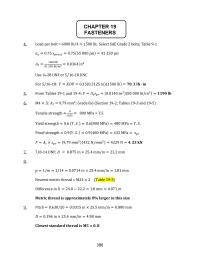 Design Chapter 19 Homework American Standard Thread 10 Similar But Not