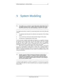 Software Design & Engineering Chapter 5 Homework This True General For Models New Systems
