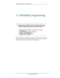 Software Design & Engineering Chapter 11 Homework See Following Table Note That The Values