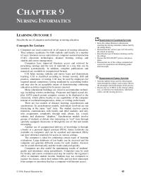 Nursing Chapter 9 Homework Concepts For Lecture Once Cprs Are Established