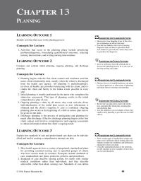 Nursing Chapter 13 Homework Each Noc Outcome Assigned Four digit Identifier See