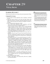 Nursing Chapter 29 Homework Released The Valve Cuff Carefully That The