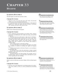 Nursing Chapter 33 Homework Encouraged Client Perform Much Personal Selfcare Possible