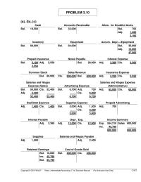 Accounting Chapter 3 Cooke Company Worksheet For The Year Ended