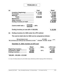 Accounting Chapter 9 A departure from cost is justified on the basis