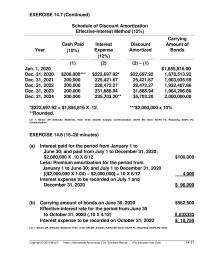 Accounting Chapter 14 Fallen’s creditworthiness has improved during