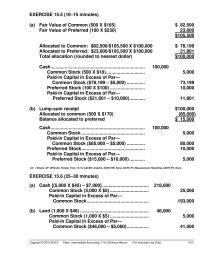 Accounting Chapter 15 No entry simply a memorandum note indicating