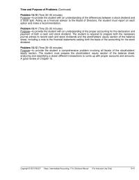 Accounting Chapter 15 including a note to the financial statements setting