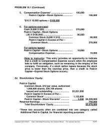 Accounting Chapter 16 This entry provides an opportunity to indicate&nbsp;that