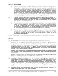 Accounting Chapter 16 Income tax laws impose no restrictions on the exercise