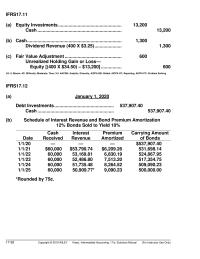 Accounting Chapter 17 Continued Classification Financial Liabilities And Equity