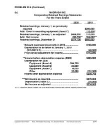 Accounting Chapter 22 The omission in inventory over the two-year period will
