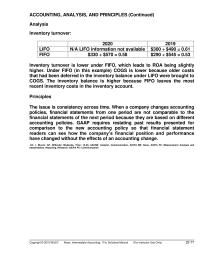Accounting Chapter 22 A change that has the effect of adjusting the&nbsp;