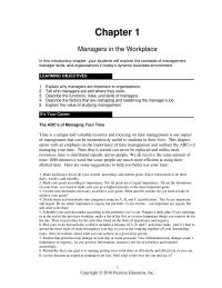 Management Chapter 1 Homework Analytical Thinking 12 Your Course Instructor
