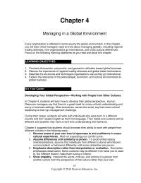 Management Chapter 4 Homework However This Not Say That The Does