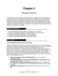 Management Chapter 5 Homework Exhibit 59 Looks What Good Mentor Does