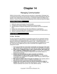 Management Chapter 14 Homework Define The Nature And Function Communication&nbsp;