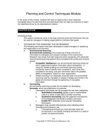 Management Chapter 18a Homework These Techniques Are Preferred When Managers Have