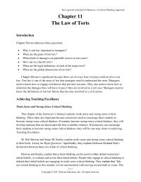 Environmental Engineering Chapter 11 Homework Environment Business Critical Thinking Approach