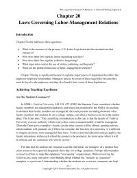 Environmental Engineering Chapter 20 Homework Case Summary Gaetano Amp Associates Inc National Labor