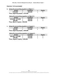 Accounting Chapter 1 find the ending amount of assets by adding