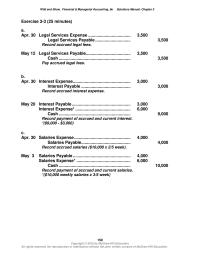 Accounting Chapter 3 Record professional library depreciation&nbsp;Salaries Expense