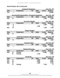 Accounting Chapter 3 The balance of Income Summary before it is closed