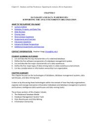 Management Chapter 3 Homework It does so by discussing those technologies within the context&nbsp;