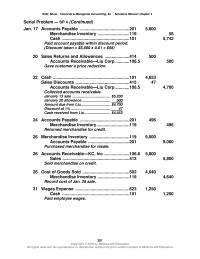 Accounting Chapter 4 Paid account payable within discount period.