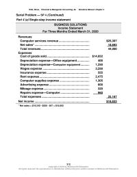 Accounting Chapter 4 Merchandise Inventory Cost Goods Sold